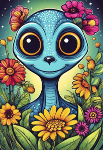 Bild-Nr: 12815029 Blumenmädchen KI Erstellt von: XYRIUS