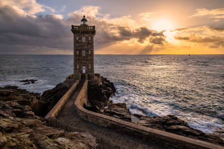 Bild-Nr: 12820817 Phare de Kermorvan Frankreich Erstellt von: Achim Thomae