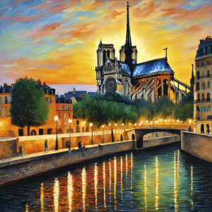 Bild-Nr: 12824410 Notre Dame KI Erstellt von: XYRIUS