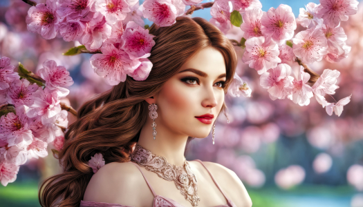 Bild-Nr: 12827522 Schönheit der Kirschblüte KI Erstellt von: XYRIUS