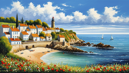 Bild-Nr: 12828173 Atlantikküste KI Erstellt von: XYRIUS