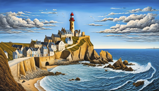 Bild-Nr: 12828180 Atlantikküste KI Erstellt von: XYRIUS