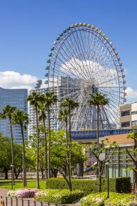 Bild-Nr: 12832465 Riesenrad und Yokohama Skyline Erstellt von: Melanie Viola