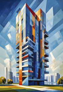 Bild-Nr: 12839506 Im Hochhaus Wohnen KI Erstellt von: XYRIUS