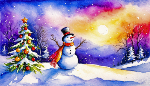 Bild-Nr: 12844772 Schneemann KI Erstellt von: XYRIUS