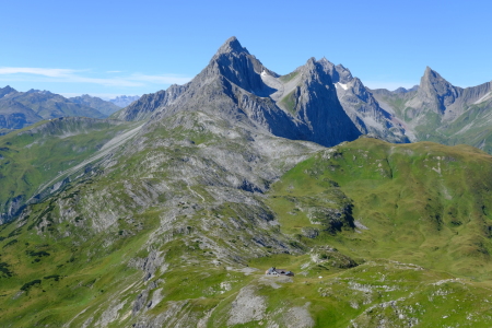 Bild-Nr: 12846124 Weißschrofenspitz mit Valluga Erstellt von: Gerhard Albicker