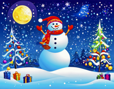 Bild-Nr: 12847151 Schneemann KI Erstellt von: XYRIUS