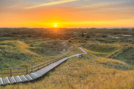 Bild-Nr: 12847168 Abends auf der Aussichtsdüne A Siatler auf Amrum Erstellt von: Michael Valjak