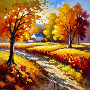 Bild-Nr: 12849607 Goldener Oktober KI Erstellt von: XYRIUS