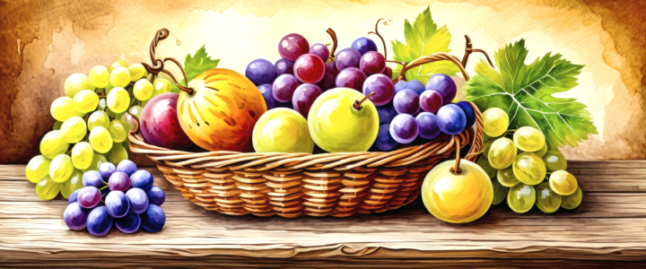 Bild-Nr: 12850507 Früchte Stillleben KI Erstellt von: XYRIUS