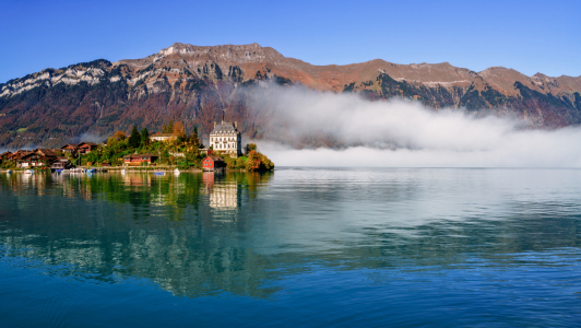 Bild-Nr: 12851568 Herbstmorgen am Brienzer See Schweiz Erstellt von: Achim Thomae