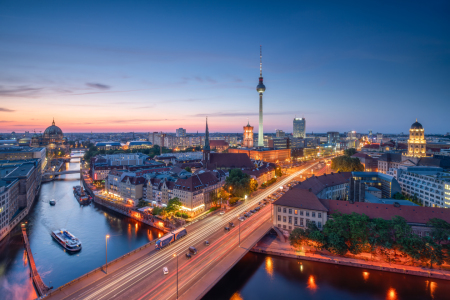 Bild-Nr: 12853929 Berlin Stadtansicht am Abend Erstellt von: eyetronic