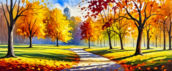 Bild-Nr: 12854326 Herbst im Park KI Erstellt von: XYRIUS