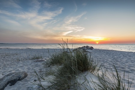 Bild-Nr: 12855822 Sonnenuntergang am Ostseestrand  Erstellt von: Ursula Reins