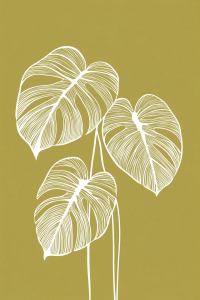 Bild-Nr: 12856712 Monstera Blatt KI Erstellt von: Steffen Gierok