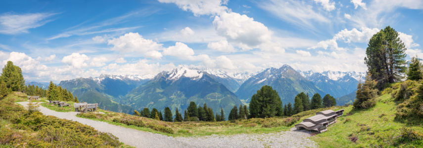 Bild-Nr: 12860107 Rastplatz am Penken Höhenweg im Zillertal Erstellt von: SusaZoom