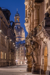 Bild-Nr: 12861451 Georgentor und Frauenkirche im Winter Erstellt von: eyetronic