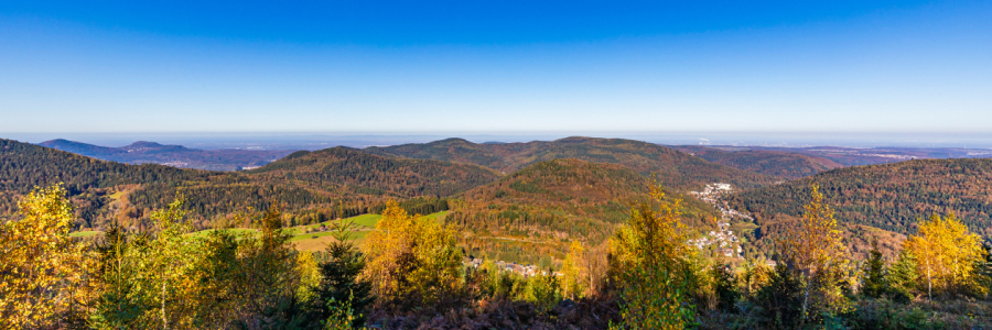 Bild-Nr: 12877510 Blick vom Westweg nach Bad Herrenalb - Schwarzwald Erstellt von: dieterich
