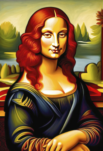Bild-Nr: 12881424 Mona Lisa KI Erstellt von: XYRIUS