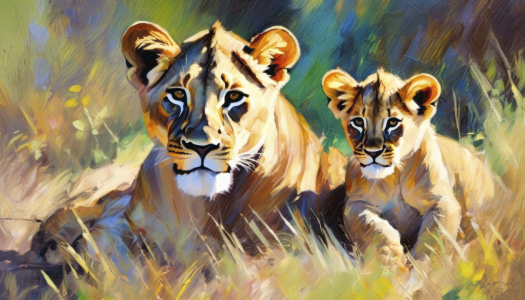 Bild-Nr: 12883438 Klein und Groß KI Erstellt von: XYRIUS