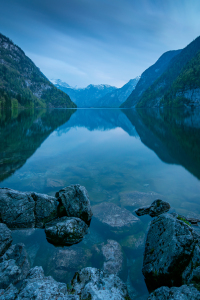 Bild-Nr: 12884822 Blaue Stunde am Königssee Erstellt von: Martin Martin Wasilewski