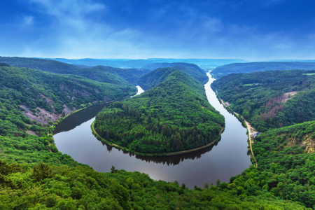 Bild-Nr: 12886535 Saarschleife Aussichtspunkt cloef - Mettlach Erstellt von: uh-Photography