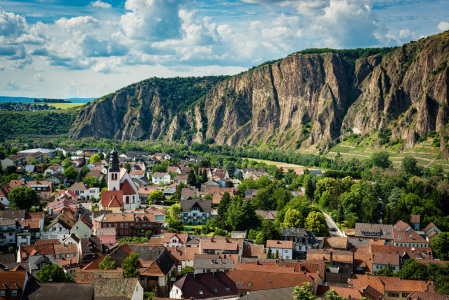 Bild-Nr: 12893946 Stadt Ebernburg mit Rotenfels 67n Erstellt von: Erhard Hess
