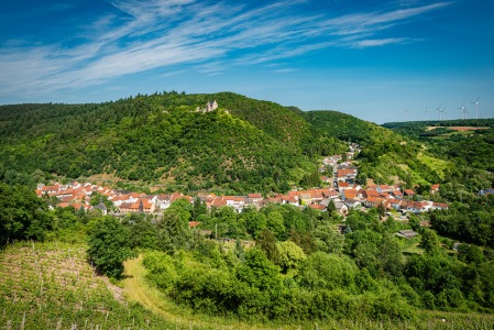 Bild-Nr: 12894059 Altenbamberg mit Altenbaumburg 22n Erstellt von: Erhard Hess