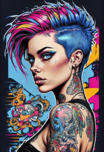 Bild-Nr: 12894320 Punker Solo KI Erstellt von: XYRIUS