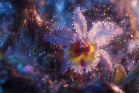 Bild-Nr: 12895242 Cattleya Orchidee KI Erstellt von: Steffen Gierok