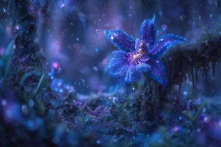 Bild-Nr: 12895244 Zygopentalum Orchidee KI Erstellt von: Steffen Gierok