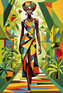 Bild-Nr: 12896375 Frau Afrika KI Erstellt von: XYRIUS