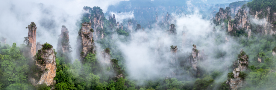 Bild-Nr: 12901010 Wolkenmeer in Zhangjiajie Erstellt von: eyetronic