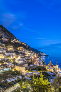 Bild-Nr: 12902686 POSITANO Küstenharmonie in der Abenddämmerung Erstellt von: Melanie Viola