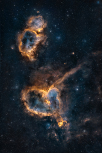 Bild-Nr: 12902708 Astrofotografie von Herz- und Seelennebel Erstellt von: Smileus