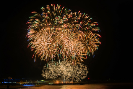 Bild-Nr: 12906756 Sail Bremerhaven - Feuerwerk Erstellt von: uh-Photography