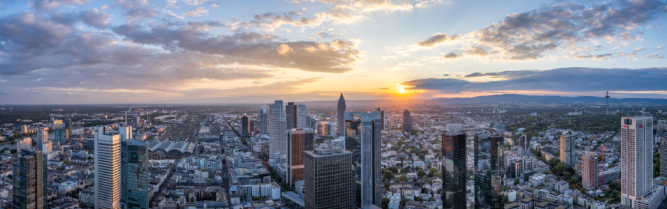 Bild-Nr: 12907390 Sonnenuntergang in Frankfurt am Main Erstellt von: eyetronic