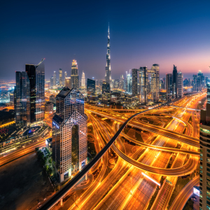 Bild-Nr: 12909722 Dubai Sonnenuntergang Erstellt von: Achim Thomae