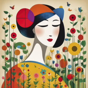 Bild-Nr: 12915359 Geisha KI Erstellt von: XYRIUS