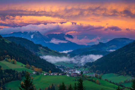 Bild-Nr: 12919929 Kaisergebirge im Sonnenuntergang - Wildschönau Erstellt von: Martin Martin Wasilewski