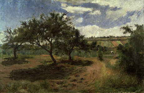 Bild-Nr: 30000538 P.Gauguin, Blühende Apfelbäume, 1879 Erstellt von: Gauguin, Paul