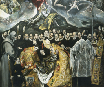 Bild-Nr: 30000816 El Greco / Burial of the Count of Orgáz Erstellt von: Greco, El (Domenikos Theotokopoulos)