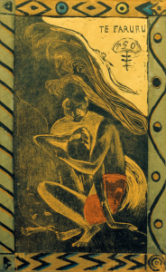 Bild-Nr: 30001822 P.Gauguin / Te Faruru / Woodcut / 1894 Erstellt von: Gauguin, Paul