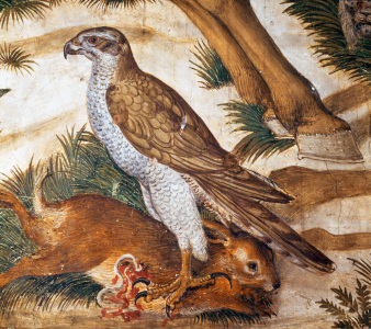 Bild-Nr: 30002274 B.Gozzoli / Procession of Magi / Bird Erstellt von: Gozzoli, Bennozzo