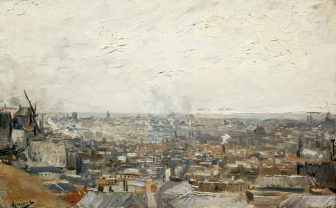 Bild-Nr: 30003480 Van Gogh / Vue sur Montmartre Erstellt von: van Gogh, Vincent