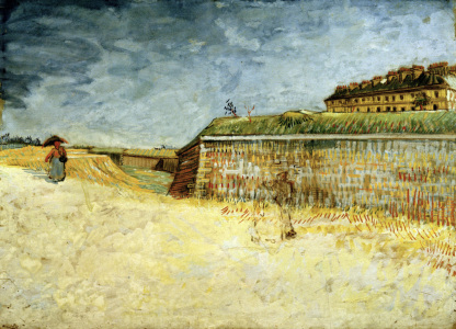 Bild-Nr: 30003514 V.van Gogh / Fortification of Paris Erstellt von: van Gogh, Vincent