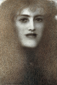 Bild-Nr: 30003620 Khnopff / Les Levres Rouges / 1897 Erstellt von: Khnopff, Fernand