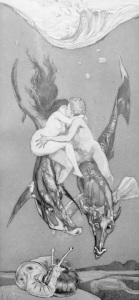 Bild-Nr: 30004334 M.Klinger, Verführung Erstellt von: Klinger, Max