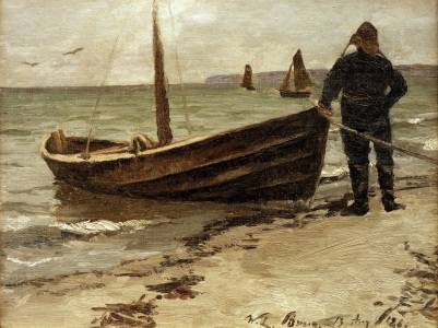 Bild-Nr: 30004610 W.Leistikow, Fischer Erstellt von: Leistikow, Walter