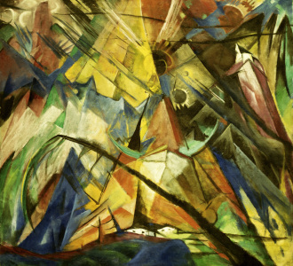 Bild-Nr: 30005568 Marc / Tyrol / 1913/14 Erstellt von: Marc, Franz